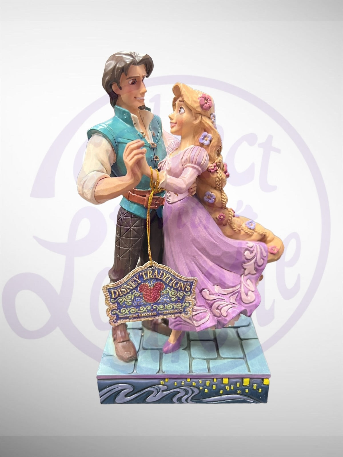 Jim Shore Disney Traditions - My New Dream Rapunzel and Flynn Rider Tangled Figurine